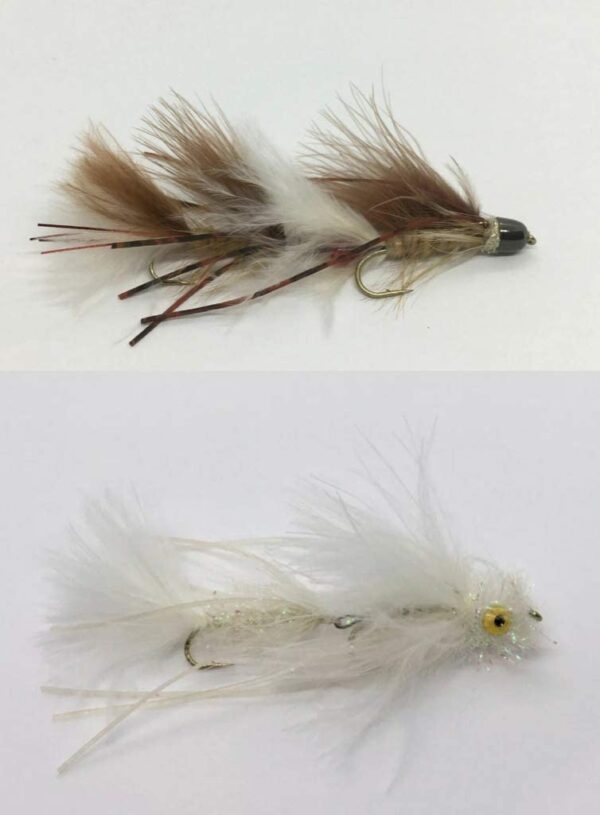 18 Piece Articulated Streamer Assortment A Dry Flies Nymphs Fly Fishing Flies Kit - Image 5