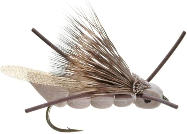 Charlie Boy Hopper Tan Fly Fishing Terrestri Dry Flies Nymphs Fly Fishing Flies Kit - Image 2