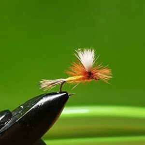 1 Dozen Parachute Wulff Yellow- Dry Fly  Dry Flies Nymphs Fly Fishing Flies Kit