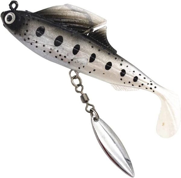 Fishing Lures 8.5cm/13g Spot Bionic Bait Arti Fishing Artificial Bait Soft Plastic Lures
