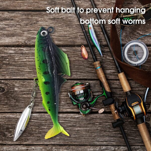 Fishing Lures 8.5cm/13g Spot Bionic Bait Arti Fishing Artificial Bait Soft Plastic Lures - Image 2