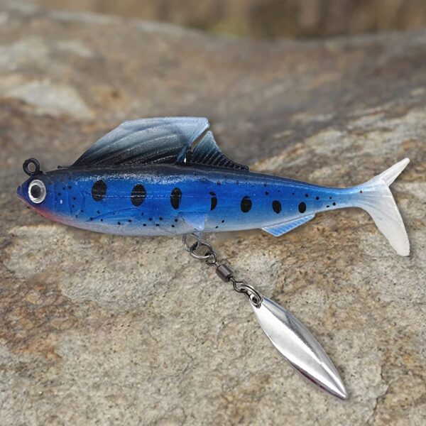 Fishing Lures 8.5cm/13g Spot Bionic Bait Arti Fishing Artificial Bait Soft Plastic Lures - Image 6