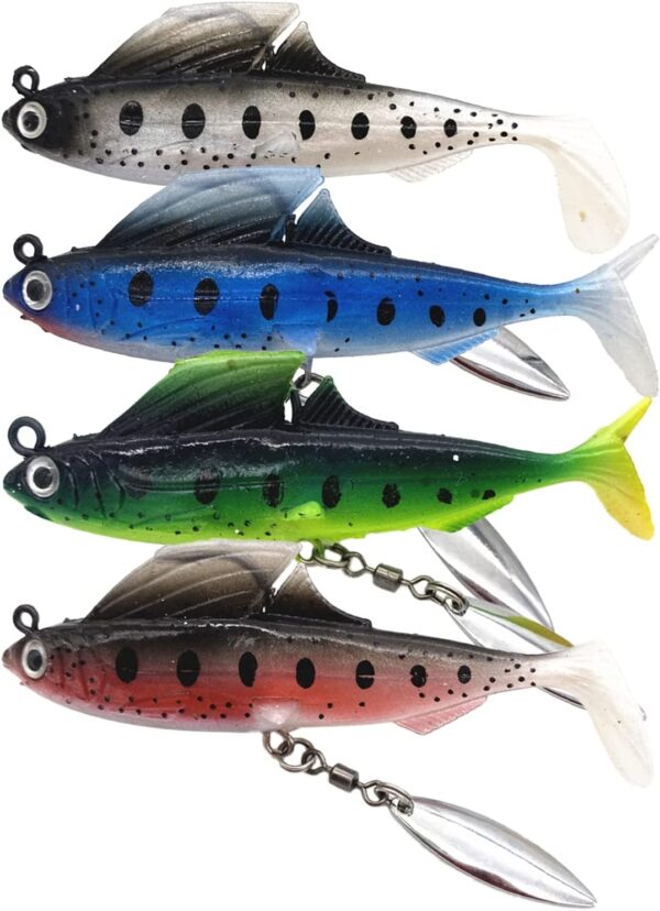 Fishing Lures 8.5cm/13g Spot Bionic Bait Arti Fishing Artificial Bait Soft Plastic Lures - Image 7