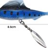 Fishing Lures 8.5cm/13g Spot Bionic Bait Arti Fishing Artificial Bait Soft Plastic Lures - Image 8