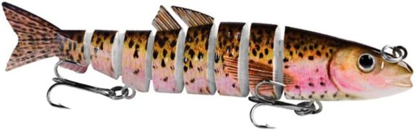Multi Jointed 12.5cm 21.5g Lures Artificial W Fishing Artificial Bait Soft Plastic Lures