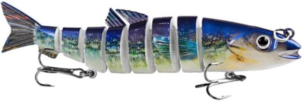 Multi Jointed 12.5cm 21.5g Lures Artificial W Fishing Artificial Bait Soft Plastic Lures - Image 5
