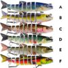 Multi Jointed 12.5cm 21.5g Lures Artificial W Fishing Artificial Bait Soft Plastic Lures - Image 8