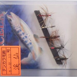 Fairy Fly Tenkara Fry Keisen with Ring No. 1 Dry Flies Nymphs Fly Fishing Flies Kit