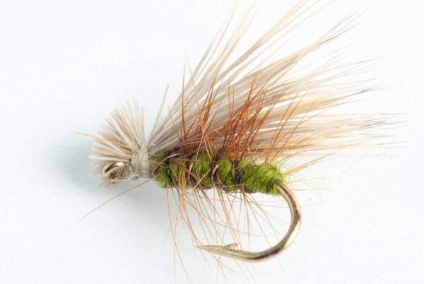Elk Hair Caddis Dry Fly Tan  Olive or Blac Dry Flies Nymphs Fly Fishing Flies Kit