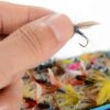Fly Fishing Flies Kit 64pcs Dry Flies Wet Fl Dry Flies Nymphs Fly Fishing Flies Kit - Image 3