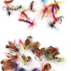 Fly Fishing Flies Kit 64pcs Dry Flies Wet Fl Dry Flies Nymphs Fly Fishing Flies Kit - Image 7