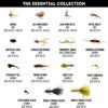 40 Premium Hand Tied Fly Fishing Flies Ass Dry Flies Nymphs Fly Fishing Flies Kit - Image 2