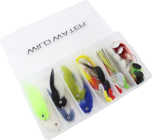 Fly Fishing EP Top Water Baitfish Assortment Dry Flies Nymphs Fly Fishing Flies Kit