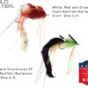 Fly Fishing EP Top Water Baitfish Assortment Dry Flies Nymphs Fly Fishing Flies Kit - Image 8