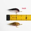 12 pcs Wounded Minnow Fly Ice Dub UV Polar F Dry Flies Nymphs Fly Fishing Flies Kit - Image 3
