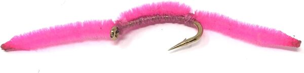 San Juan Worm Fly Fishing Trout Flies with B Dry Flies Nymphs Fly Fishing Flies Kit - Image 2