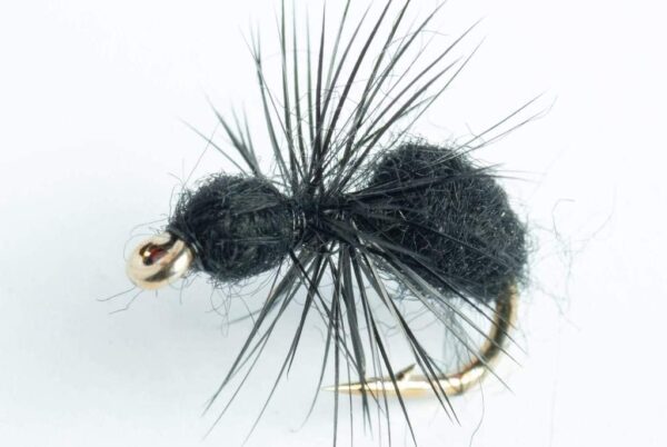 Fur Ant Dry Fly  6-Pack Dry Flies Nymphs Fly Fishing Flies Kit