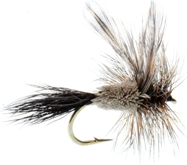 Irresistible Adams Classic Trout Dry Fly Fis Dry Flies Nymphs Fly Fishing Flies Kit - Image 2