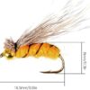Fly Fishing Lure  Fly Lure with Hook  ABS 40 Dry Flies Nymphs Fly Fishing Flies Kit - Image 2