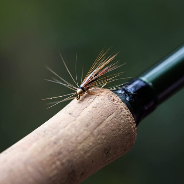 Hand Tied Flies Fly Flies with Copper Bead H Dry Flies Nymphs Fly Fishing Flies Kit - Image 5