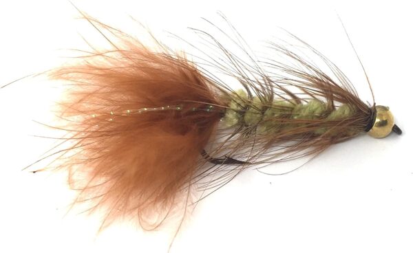 Bead Head Wooly Bugger Fly Fishing Flies for Dry Flies Nymphs Fly Fishing Flies Kit
