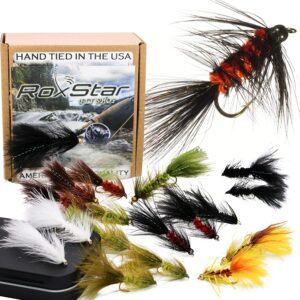 RoxStar Fly Fishing Shop Proudly Hand Tied Dry Flies Nymphs Fly Fishing Flies Kit