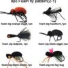 Riverrruns Best Assortment Combo Flies with  Dry Flies Nymphs Fly Fishing Flies Kit - Image 2