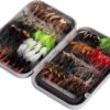 Fly Fishing Flies Kit Fly Assortment Trout B Dry Flies Nymphs Fly Fishing Flies Kit