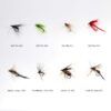 Fly Fishing Flies Kit Fly Assortment Trout B Dry Flies Nymphs Fly Fishing Flies Kit - Image 4