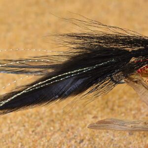 Deceiver Fishing Flies Black with Red Thro Dry Flies Nymphs Fly Fishing Flies Kit