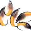 1 Dozen Mix Color Fishing Fly of Scud Larva  Dry Flies Nymphs Fly Fishing Flies Kit - Image 5