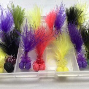Fly Fishing Beautiful Booby (Foam Head Boobi Dry Flies Nymphs Fly Fishing Flies Kit