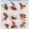 12pcs Fly Fishing Flies Kit Fly Fishing Lure Dry Flies Nymphs Fly Fishing Flies Kit