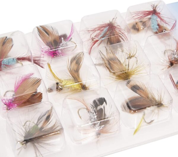 12pcs Fly Fishing Flies Kit Fly Fishing Lure Dry Flies Nymphs Fly Fishing Flies Kit - Image 2