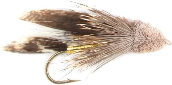 Muddler Minnow Fly Fishing Flies Classic B Dry Flies Nymphs Fly Fishing Flies Kit - Image 2