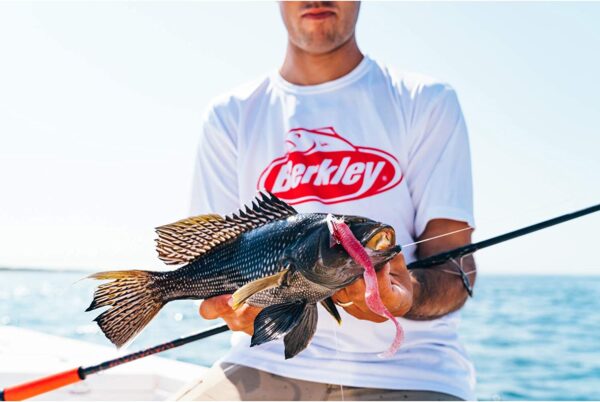Gulp! Alive! Grub Soft Fishing Bait Pearl Whi Fishing Artificial Bait Soft Plastic Lures - Image 9
