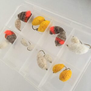 Fly Fishing Boxed Set Biscuit Bread Fly Pack Dry Flies Nymphs Fly Fishing Flies Kit