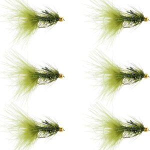 Fly Fishing Bead Head Wooly Bugger Flies Dry Flies Nymphs Fly Fishing Flies Kit