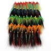 40 pcs/lot Cone Head Tube Fly 5 Colors Assor Dry Flies Nymphs Fly Fishing Flies Kit - Image 2