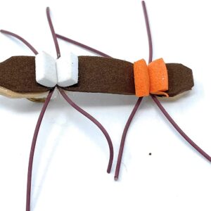 – Chernobyl Ant 12PC Assortment Dry Flies Nymphs Fly Fishing Flies Kit
