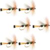 Lime Royal Trude Classic Trout Dry Fly Fishi Dry Flies Nymphs Fly Fishing Flies Kit