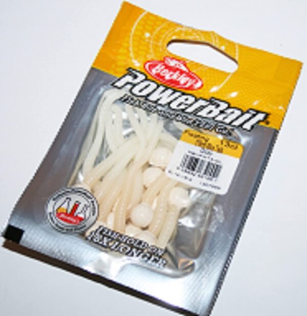 PowerBait Floating Mice Tails  Glow  3 (13 C Fishing Artificial Bait Soft Plastic Lures" - Image 4