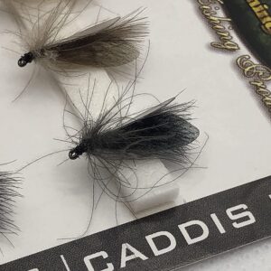 Realistic Caddis Sedge Set Multi-Size & Colo Dry Flies Nymphs Fly Fishing Flies Kit