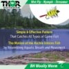 BH Woolly Worm and Squirmy Wormy Fly Fishing Dry Flies Nymphs Fly Fishing Flies Kit - Image 3