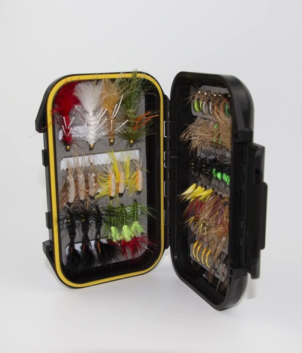 Gofor Fishing Premium Handmade Fly Fishing F Dry Flies Nymphs Fly Fishing Flies Kit - Image 4