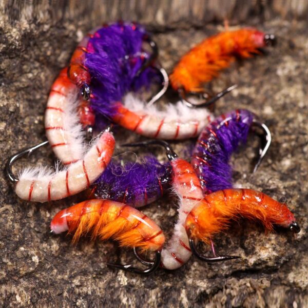 Weighted Scuds Fly Fishing Nymph Trout Fly A Dry Flies Nymphs Fly Fishing Flies Kit - Image 3
