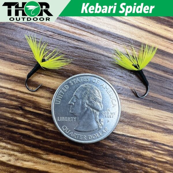 Tenkara Fly Set Sakasa Kebari Spider Rever Dry Flies Nymphs Fly Fishing Flies Kit - Image 7