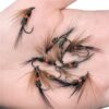 24/127-Pieces Fly Fishing Files Kit #8-#16 H Dry Flies Nymphs Fly Fishing Flies Kit - Image 2