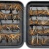 24/127-Pieces Fly Fishing Files Kit #8-#16 H Dry Flies Nymphs Fly Fishing Flies Kit - Image 6
