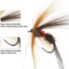 24/127-Pieces Fly Fishing Files Kit #8-#16 H Dry Flies Nymphs Fly Fishing Flies Kit - Image 9